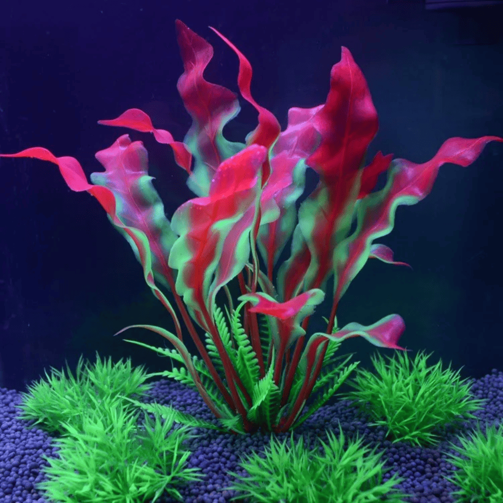 Plantas Aquáticas Artificiais para Aquário