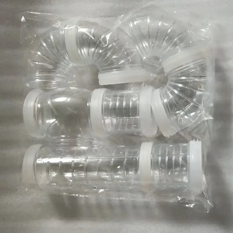 Brinquedo hamster labirinto diy remodelado gaiolas tubos externos conjunto túne