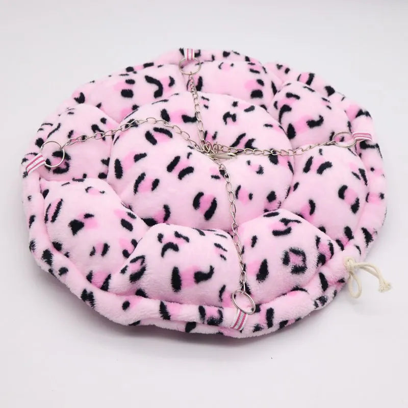 Cama Confortável para Pequenos Animais - Rede de Dormir para Furão, Rato, Hamster, Cobaia e Mais - Acessórios Ideais para Gaiola!