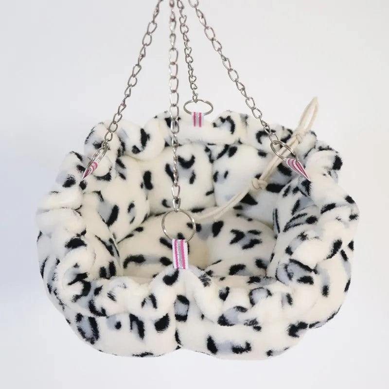 Cama Confortável para Pequenos Animais - Rede de Dormir para Furão, Rato, Hamster, Cobaia e Mais - Acessórios Ideais para Gaiola!
