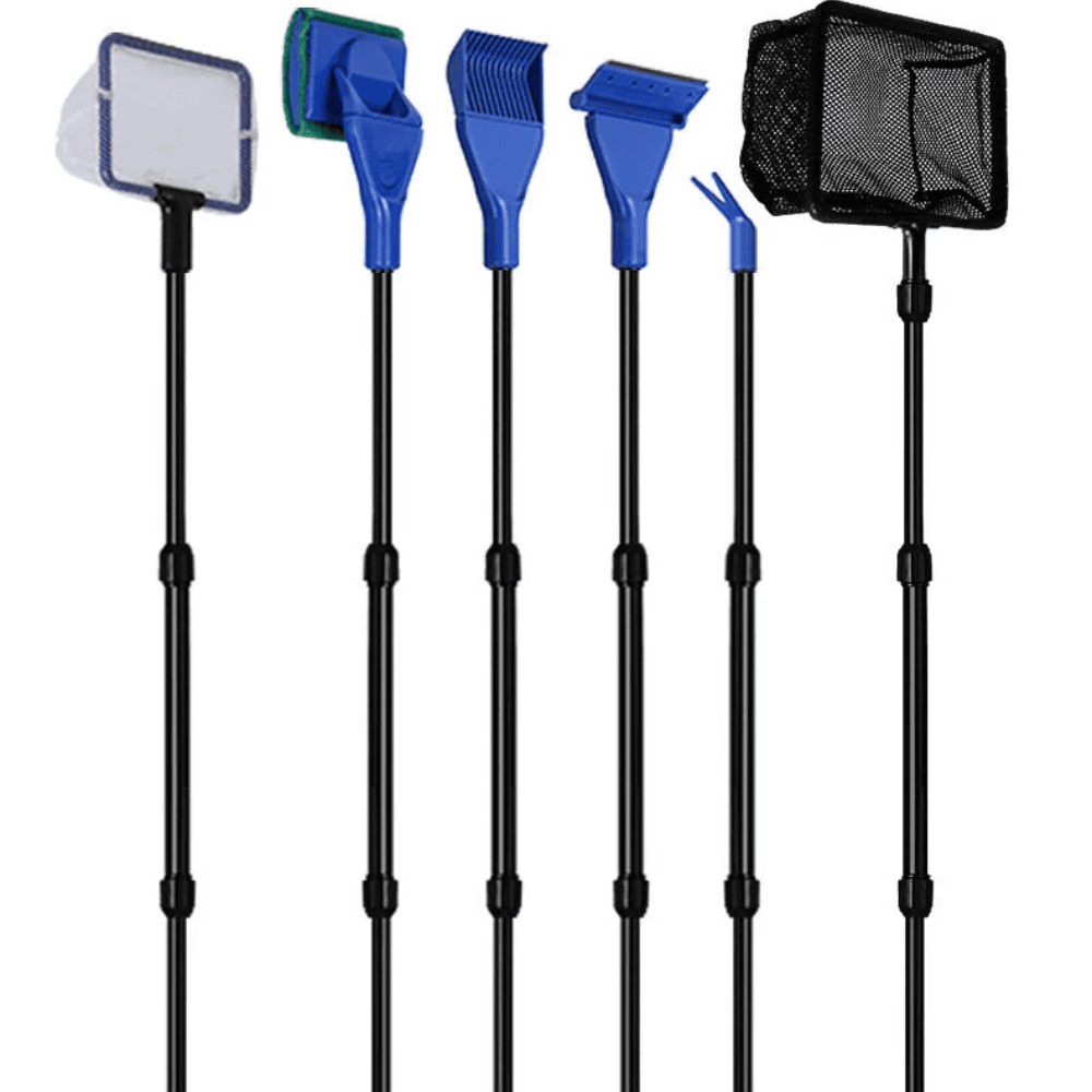 Kit Limpeza de aquário 6 em 1