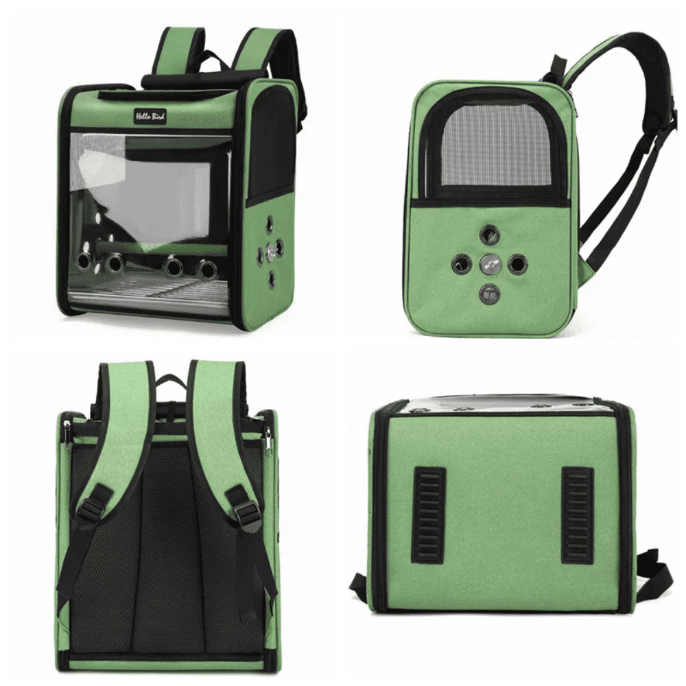 Mochila de Transporte para Pássaros