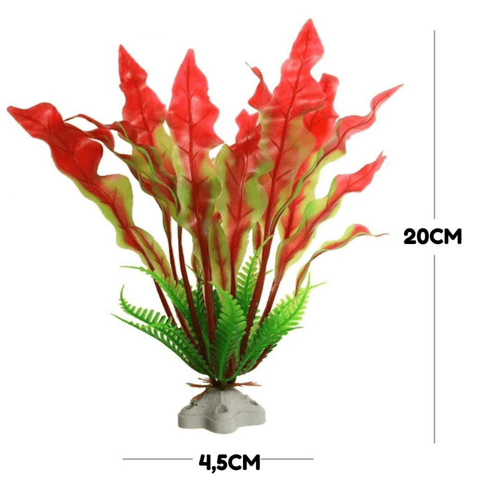 Plantas Aquáticas Artificiais para Aquário