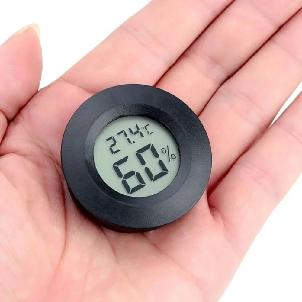 Acessórios para Aquário de Répteis - Sensor de Temperatura Digital, Umidificador e Termômetro de Alta Precisão para Animais de Estimação, Controle de Clima e Ar Condicionado