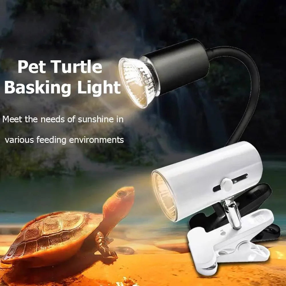 Lâmpada para répteis UVA e UVB, Basking para tartarugas, Luz UV, Luz de aqueci