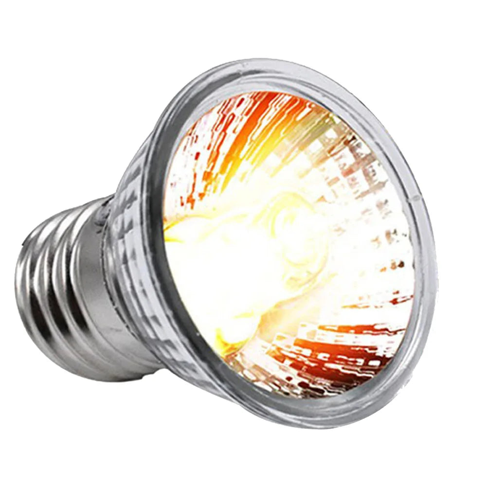 Lâmpada para répteis UVA e UVB, Basking para tartarugas, Luz UV, Luz de aqueci