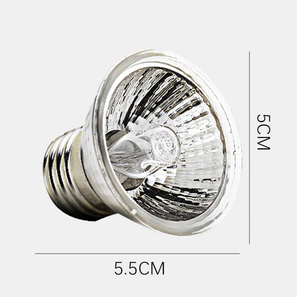 Lâmpada para répteis UVA e UVB, Basking para tartarugas, Luz UV, Luz de aqueci