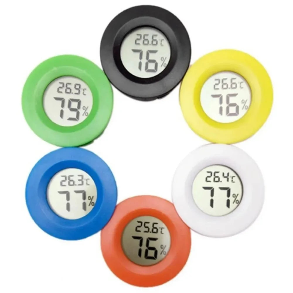 Acessórios para Aquário de Répteis - Sensor de Temperatura Digital, Umidificador e Termômetro de Alta Precisão para Animais de Estimação, Controle de Clima e Ar Condicionado