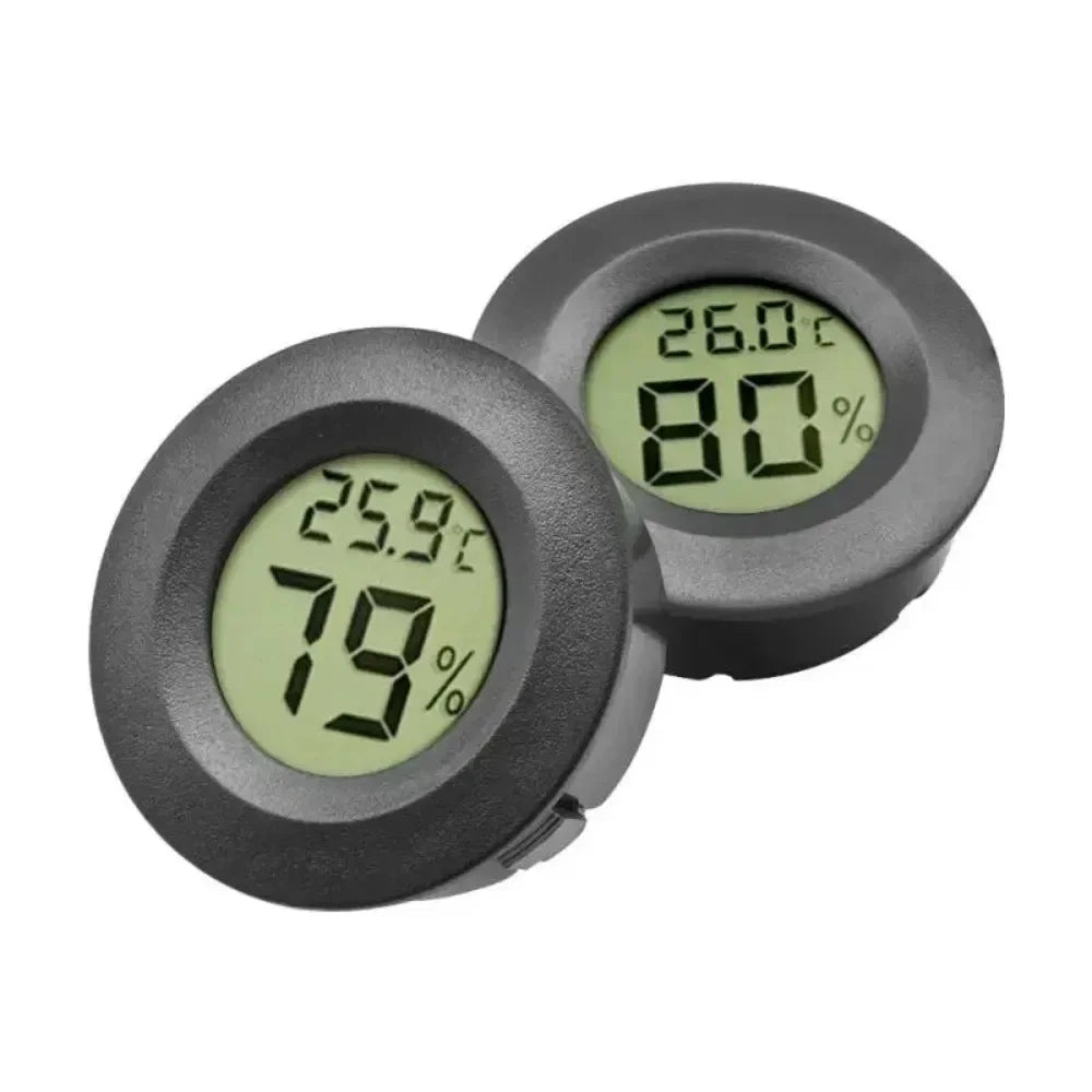 Acessórios para Aquário de Répteis - Sensor de Temperatura Digital, Umidificador e Termômetro de Alta Precisão para Animais de Estimação, Controle de Clima e Ar Condicionado