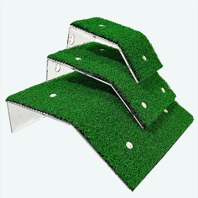 Plataforma Flutuante para Tartarugas - Rampa de Grama e Musgo, Ilha Decorativa para Aquários e Habitat de Répteis