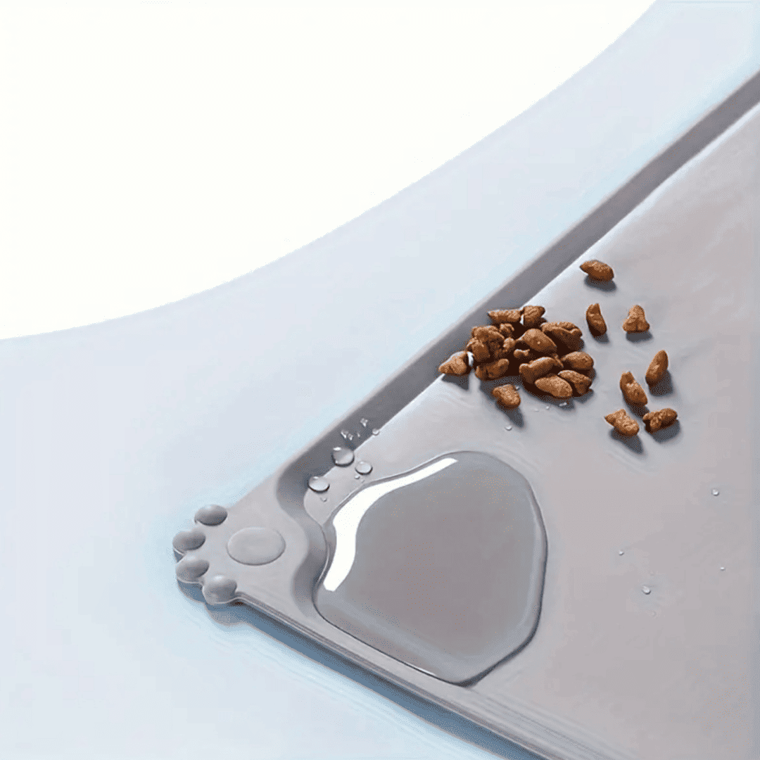Tapete comedouro pet silicone