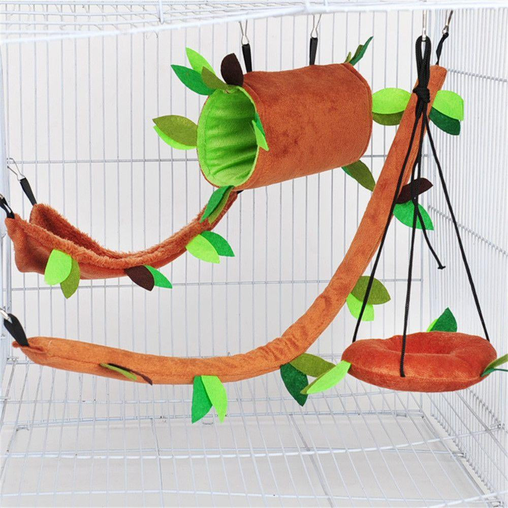 Hammock de Hamster - Cama Quente e Acessórios para Pequenos Animais