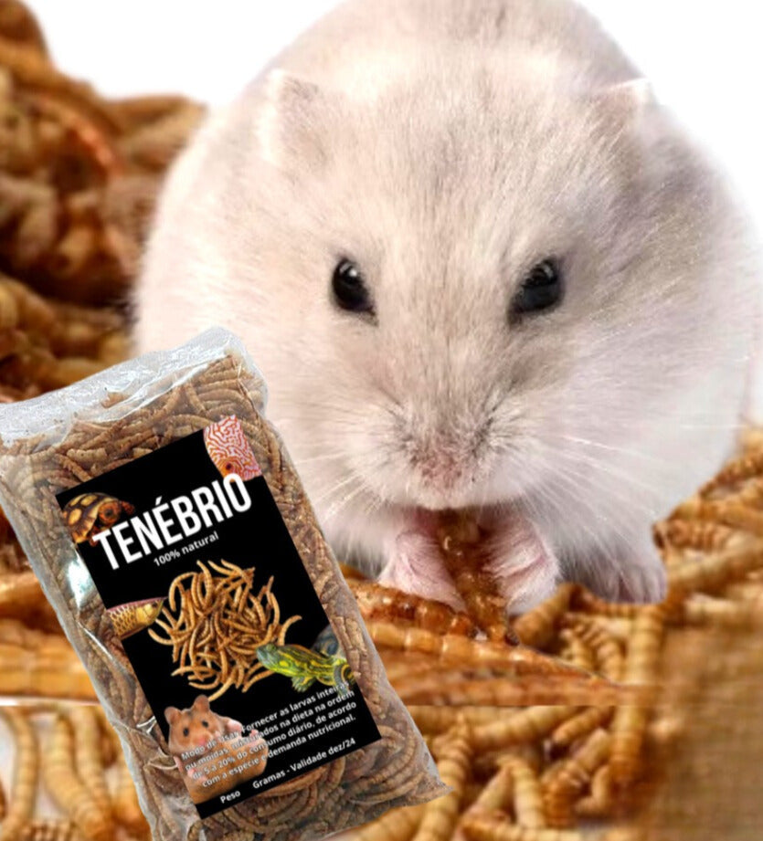 Ração Petisco Natural - Rico em Cálcio para Tartarugas, Jabutis, Roedores e Peixes!