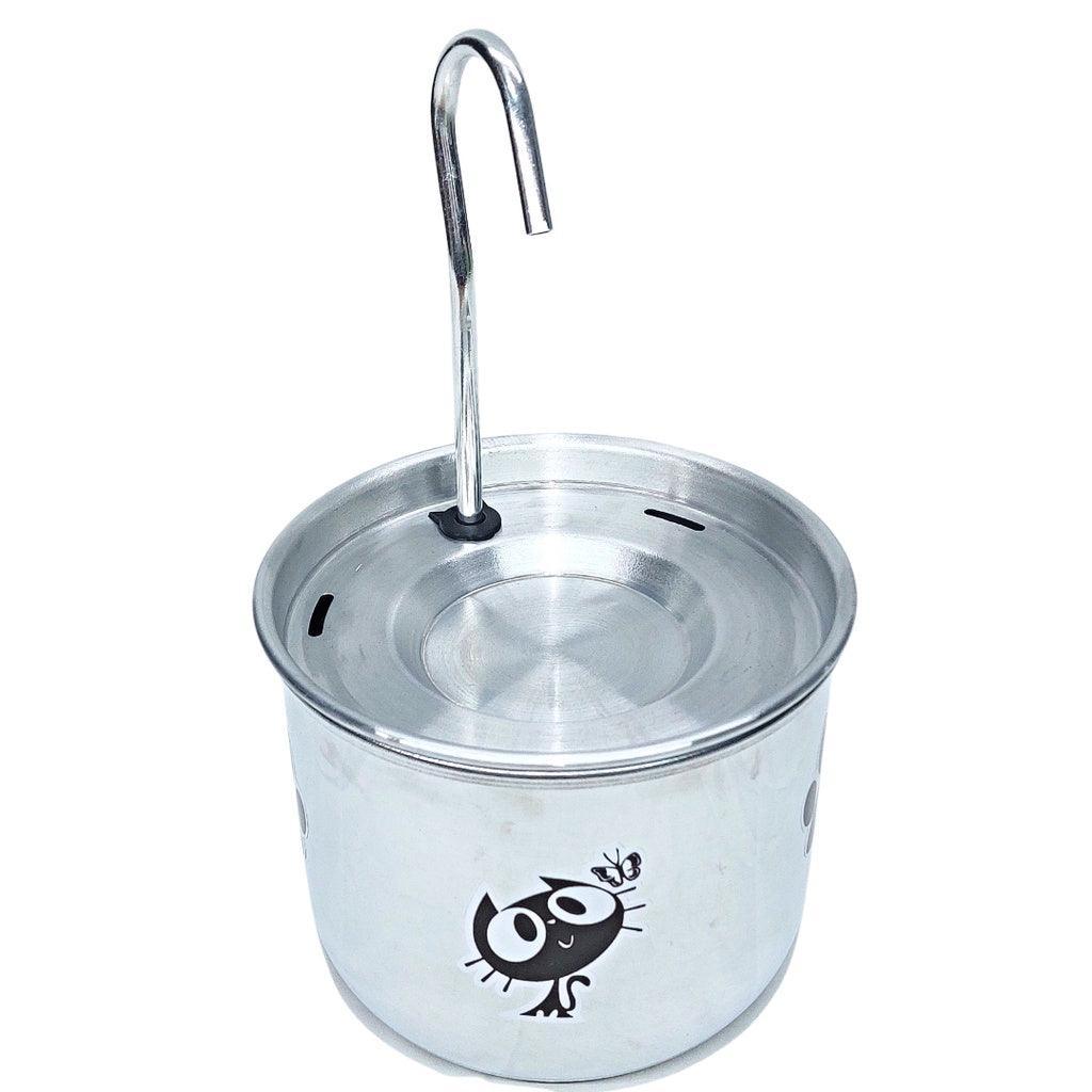 Bebedouro Fonte Para Gatos - Modelo em Aluminio (BIVOLT)