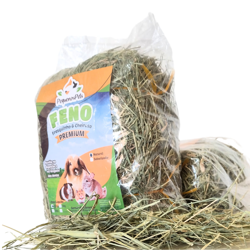 Feno Pequenos Pets Super Premium Para Coelhos, Porquinho Da Índia e Roedores