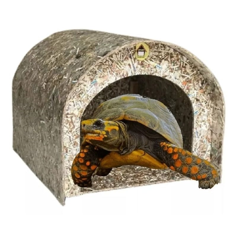 Toca Para Tartaruga Grande Jabuti Pequena Casinha Pet Coelho Galinha Codorna Chinchila Porquinho da Índia Ecológica Reciclável
