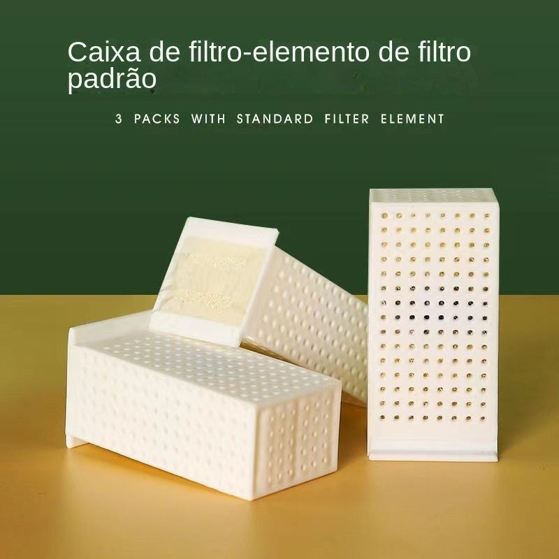 Bebedouro Fonte de Água Elevado Automático Para Pet Cachorro Gato 1.5 L
