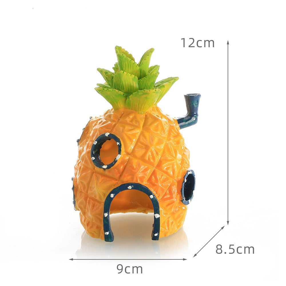 Casa Bob Esponja decoração para aquário Tanque De Peixe