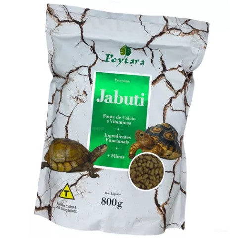 Ração Jabuti Premium para Répteis Terrestres Poytara 800g