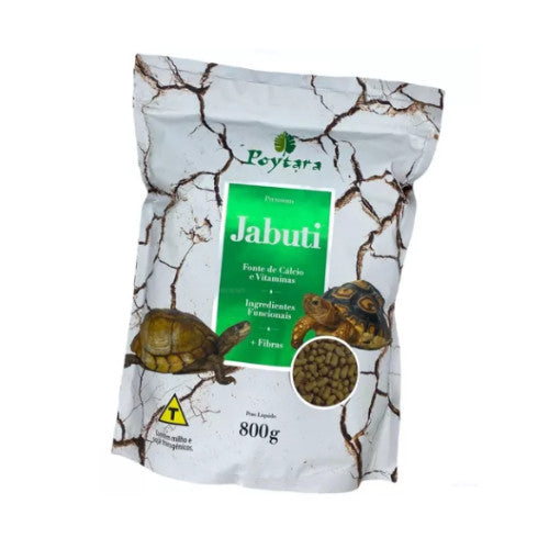 Ração Jabuti Premium para Répteis Terrestres Poytara 800g