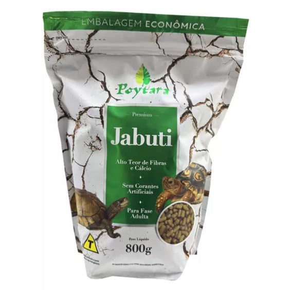 Ração Jabuti Premium para Répteis Terrestres Poytara 800g